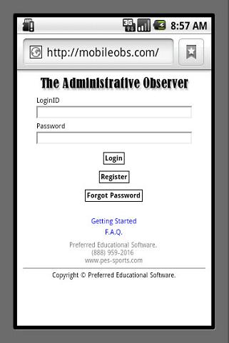 About The Administrative Observer