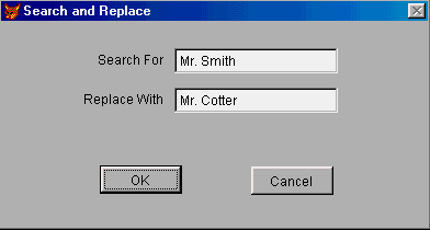 Search & Replace