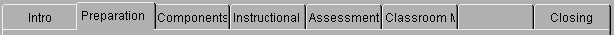 Observation Entry Component Tabs